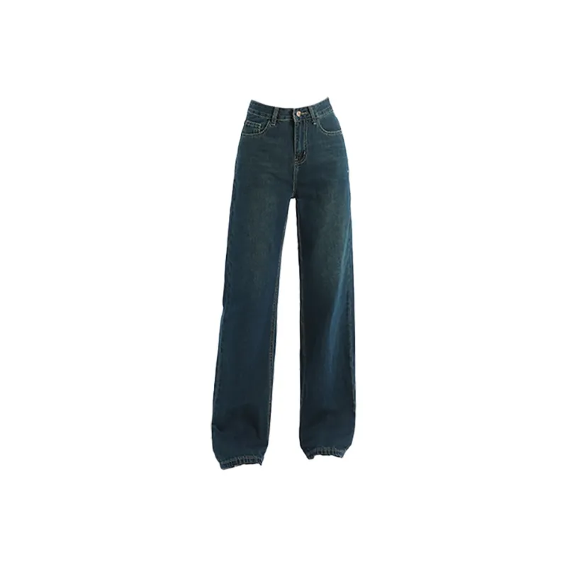 MPOX Jeans Women's Vintage Blue-1