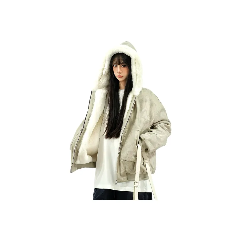 Magmode Puffer Jackets Unisex Gray-0