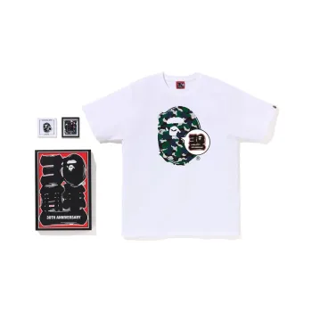 A BATHING APE Store Isetan Men's Bape 30th Anniversary Ape Head Tee Set