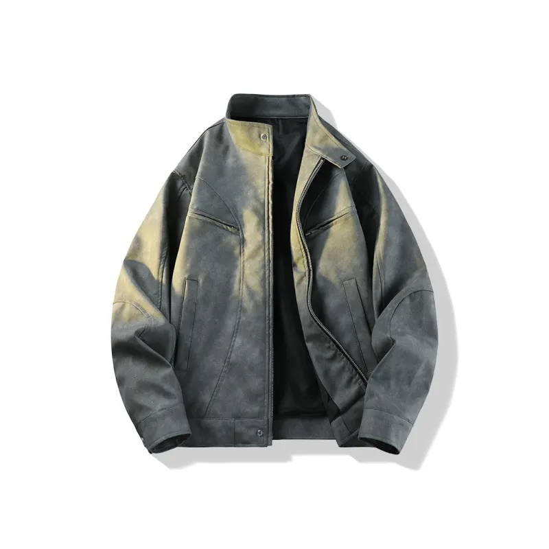 FASTFISH Leather Jackets Unisex-0