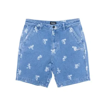 RIPNDIP Denim Shorts Men Blue