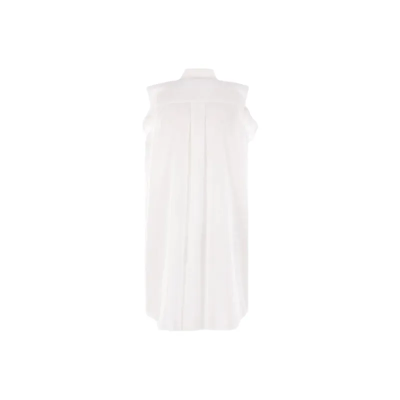 Sacai Ruffle detail Shirt Dress-1