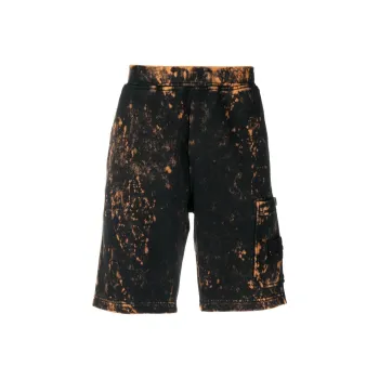 STONE ISLAND Casual Shorts Men's Black
