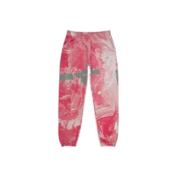 Praying Casual Pants Unisex Pink