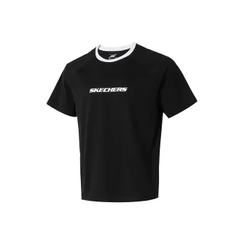 Skechers Sportlife SS25 T Shirt Unisex Black