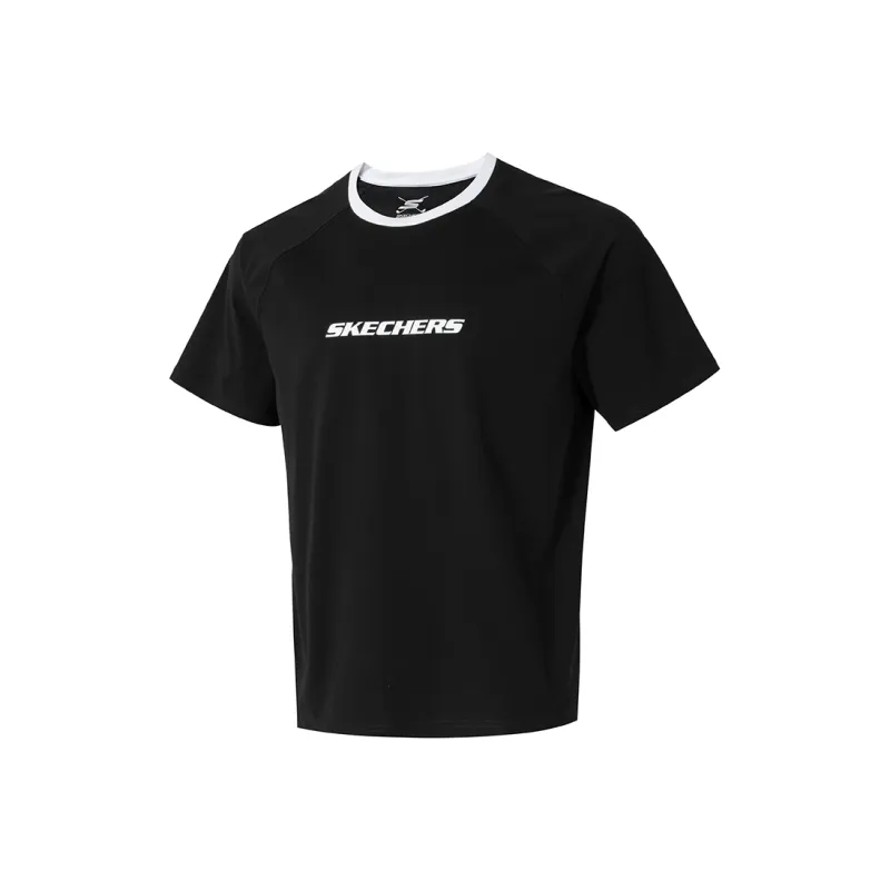 Skechers Sportlife SS25 T Shirt Unisex Black-0
