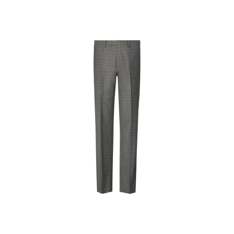 LIU·JO UOMO Suit Trouser Men's Gray Plaid-0