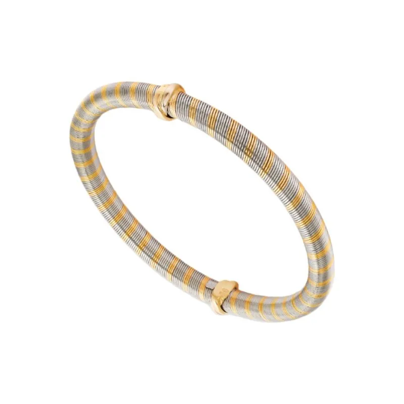 Cartier 1980s 18K Yellow Gold Two tone Choker Necklace-0