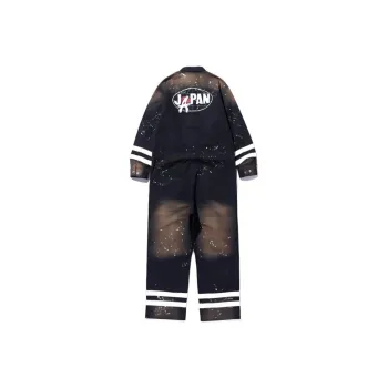 XLARGE Blu Boy Collaboration Jumpsuits Unisex Black