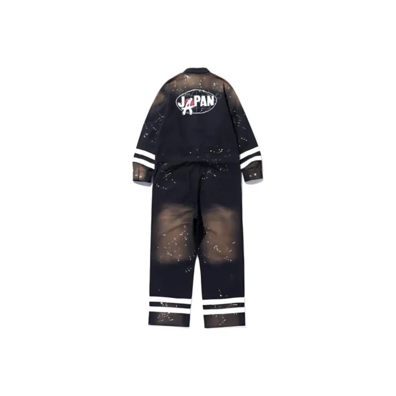 XLARGE Blu Boy Collaboration Jumpsuits Unisex Black-0