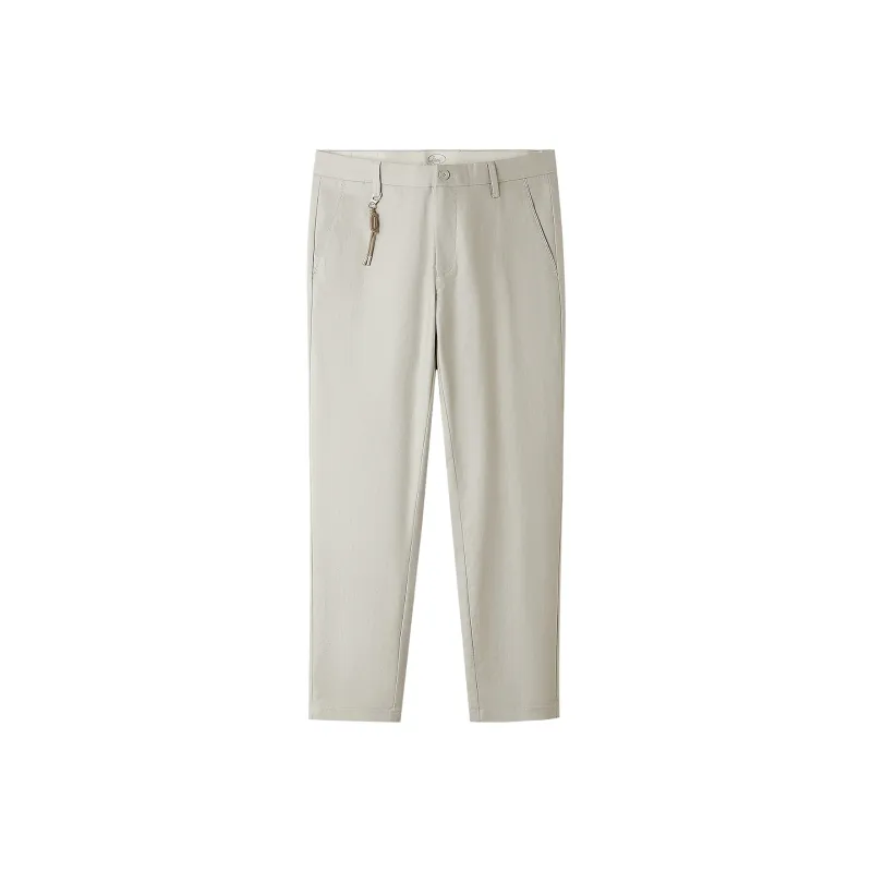 HLA Casual Pants Men Khaki Pattern 15-0