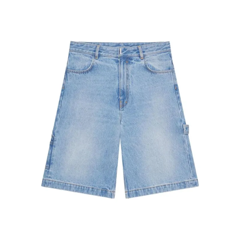 Givenchy Carpenter Denim Bermuda Shorts-0