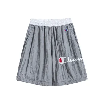 Champion Shorts US Version Unisex Light Gray