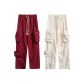(2 Pack) Burgundy+Ecru