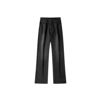 D&W Jeans Unisex Black Gray