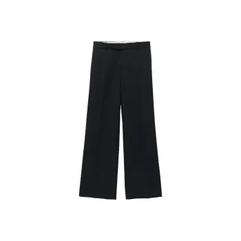 Alexander McQueen Low Rise Tuxedo Trousers