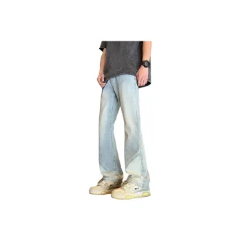 Children Of Huaxia Jeans Unisex Light Blue