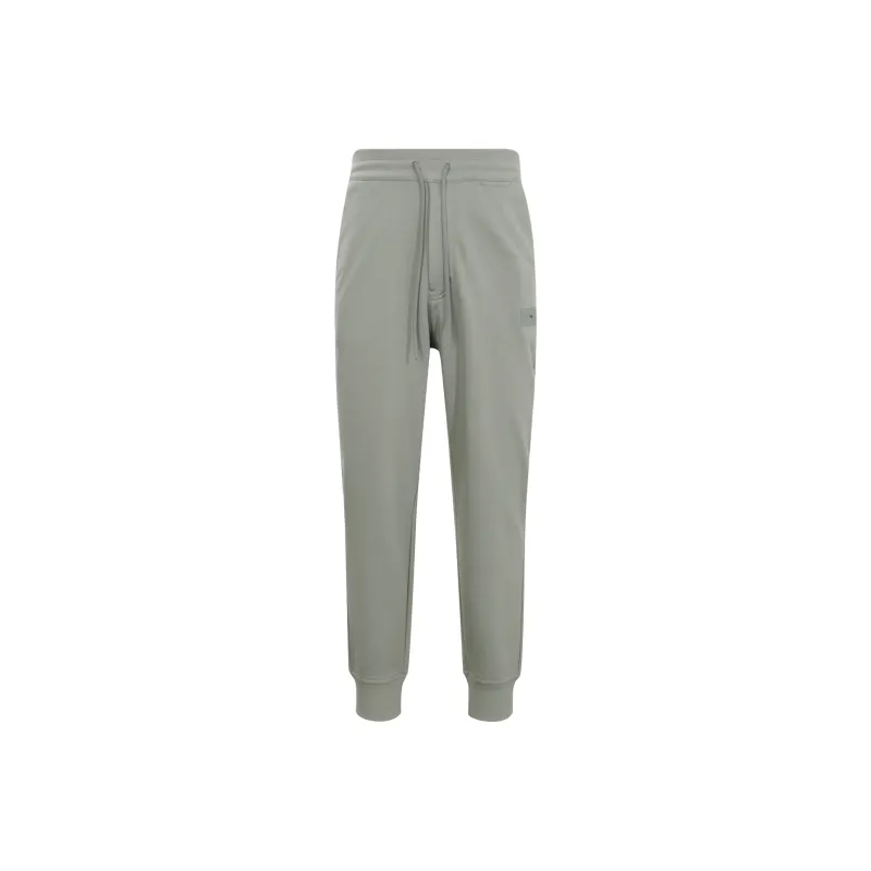 Y 3 Logo patch Organic cotton Track Pants-0