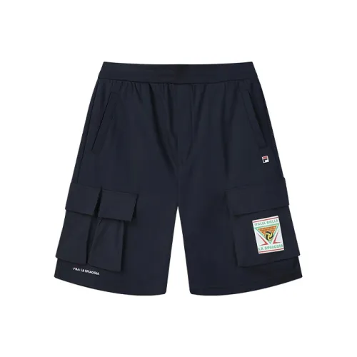 FILA Casual Shorts Men Legend Blue