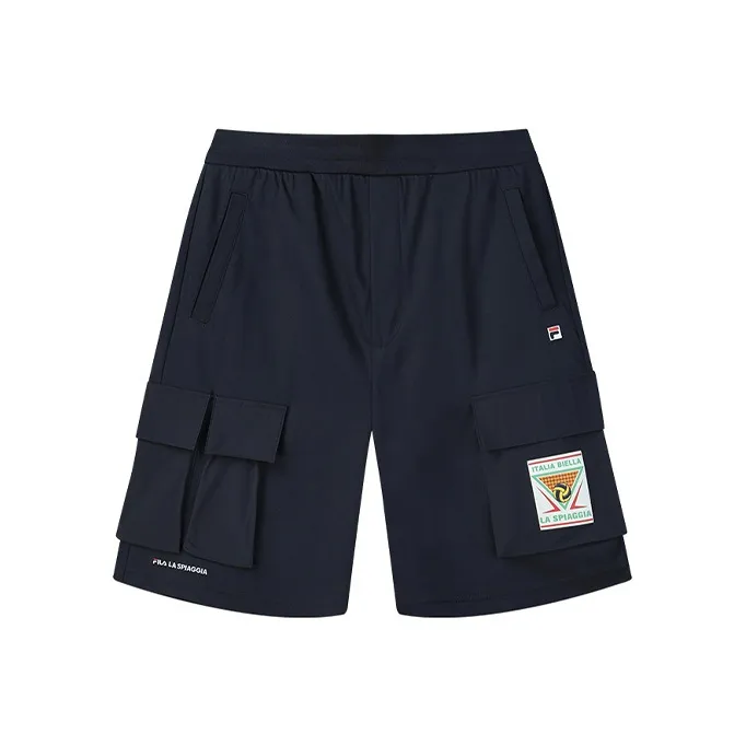 FILA Casual Shorts Men Legend Blue-0