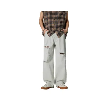 KM Jeans Unisex Gray White