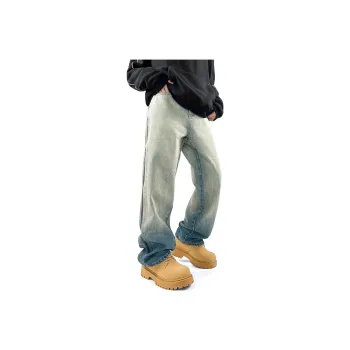FAR BACK Jeans Unisex Washed Blue