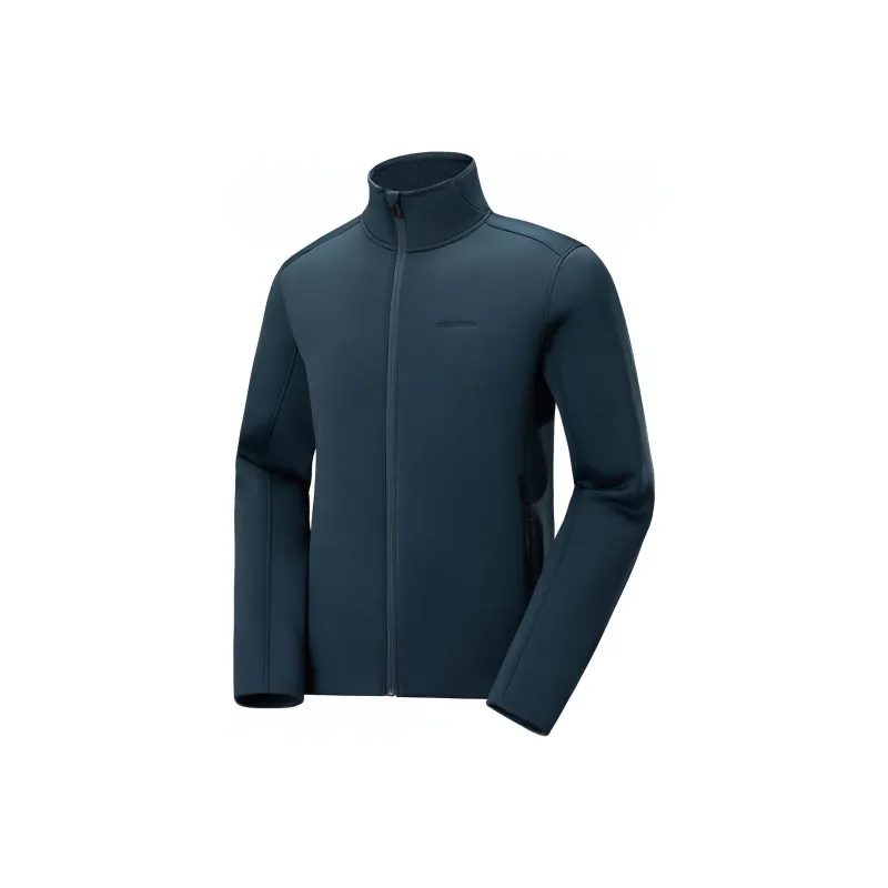 SALOMON Sntial MIDFLEECE FZ Jackets Coats Men's Midnight Blue-0