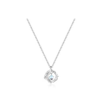 EUA Colored Glaze Gift Box Set Necklace Women's