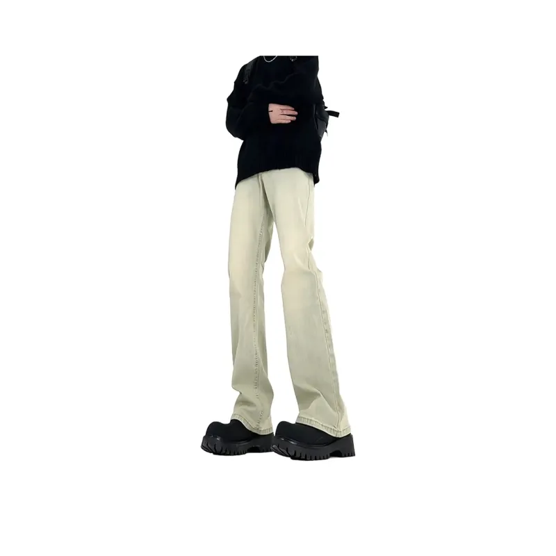 DS'DIARY Jeans Unisex Yellow Mud-9