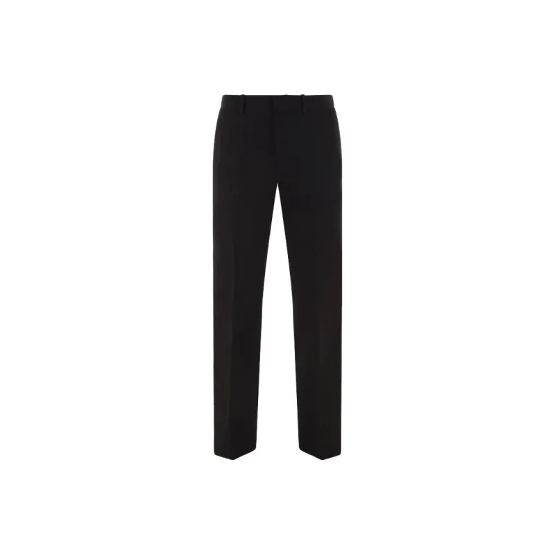 OFF WHITE High Waist Straight Leg Pants-0