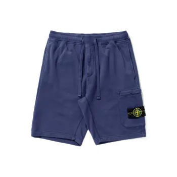 STONE ISLAND SS22 Casual Shorts Men's Cornflower Blue