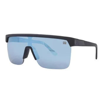 SPY Plastic Irregular Shape Sunglasses Unisex Black