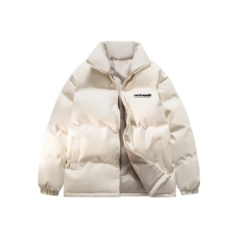 RED DRAGONFLY Puffer Jacket Coat Unisex-4