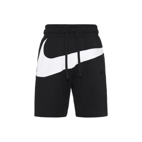 Nike BIG SWOOSH SPORTSWEAR FRENCH TERRY SHORTS Black