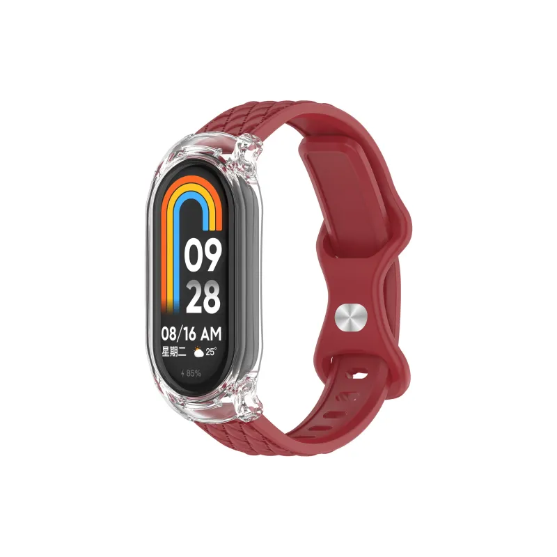 STEWPIGO Xiaomi Compatibility Watch Band Silicone Material-10