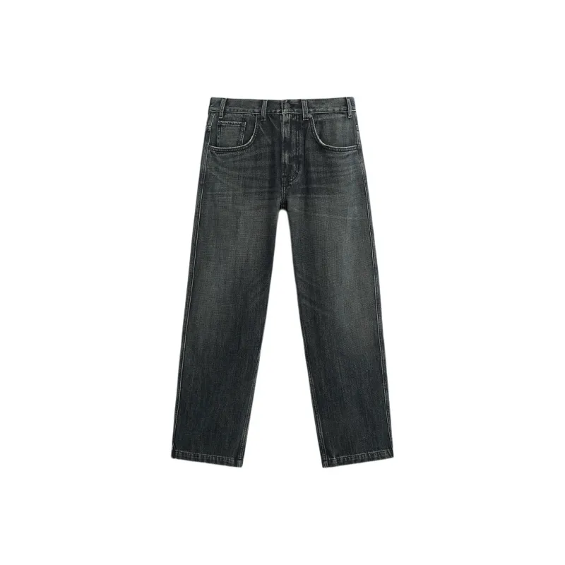 ZARA Jeans Men Blue/Green-0