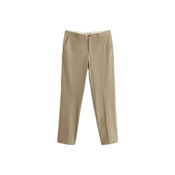 ZARA Suit Trousers Men Light Brown Yellow