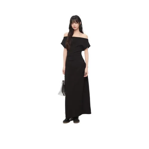 KING PRINCE Short Sleeved Dress Women's Black
