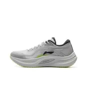 LiNing Yueying 4 Abrasion Resistant Slip Resistant Low Top Casual Running Shoes Men's Calm Gray