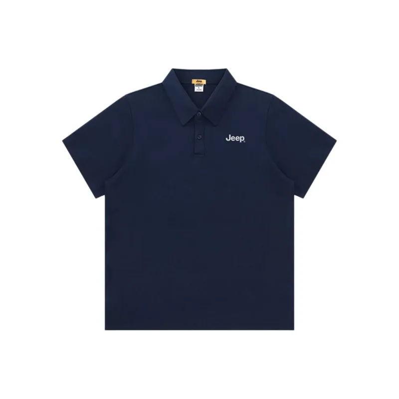 Jeep Fashion Sports Collection Outdoor Casual Polo Shirt Unisex-9