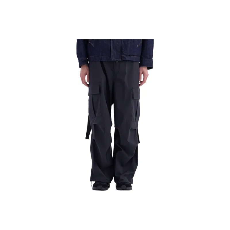 UNITED TOKYO SS25 Cargo Pants Men's Black-0