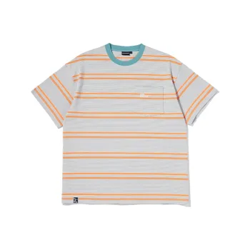 OddCIRKUS SS25 T Shirt Unisex Orange Stripes