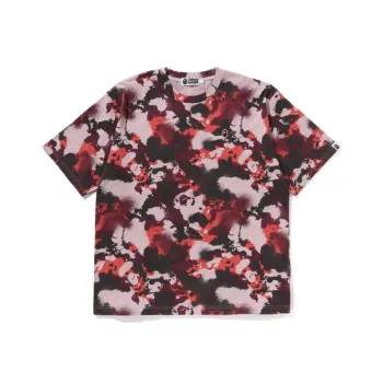 A BATHING APE Map Camo Ape Head One Point Relaxed Fit Tee