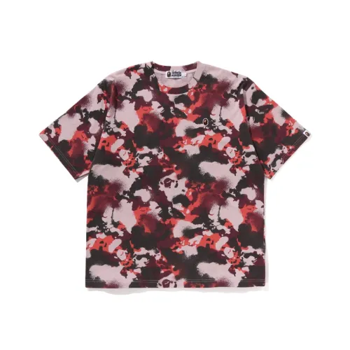 A BATHING APE Map Camo Ape Head One Point Relaxed Fit Tee