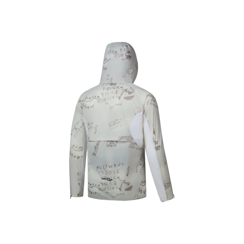 Saucony Jacket Unisex Snow Moon White-1
