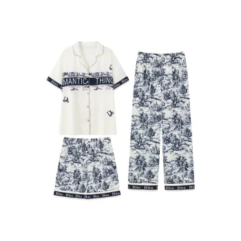 Qiao Ni Tong Pajama Set Women's Image Color