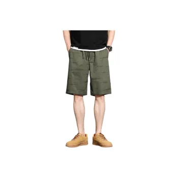 Tonlion Casual Shorts Men's Forest Green