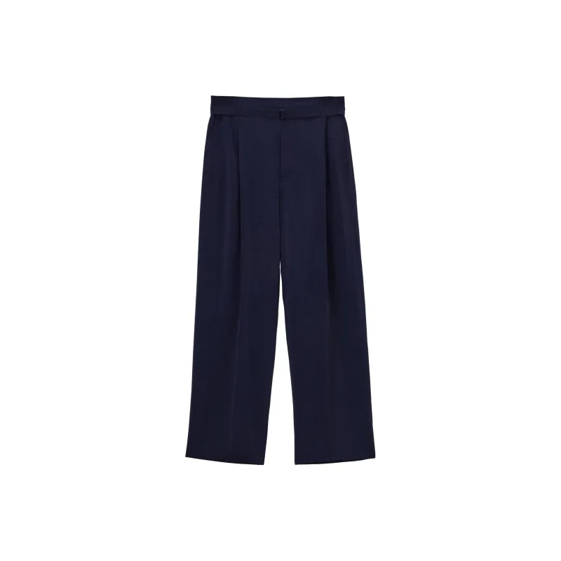 Lemaire Belted Relaxed Pants-0