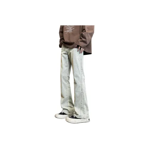 LA'T.WEEKEND Jeans Unisex Yellow Mud
