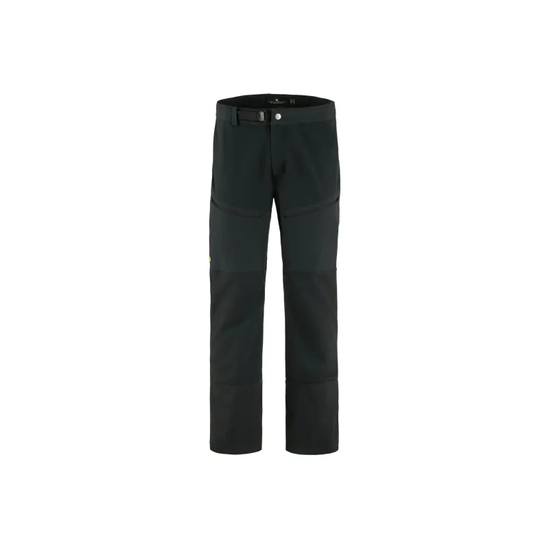 Fjallraven Casual Pants Men's Black-0